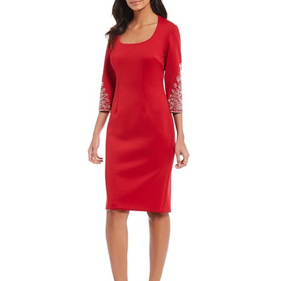 Ignite Evenings Dresses & Skirts - 🎉2XHP🎉 NWT SLNY Beaded Sheath Dress